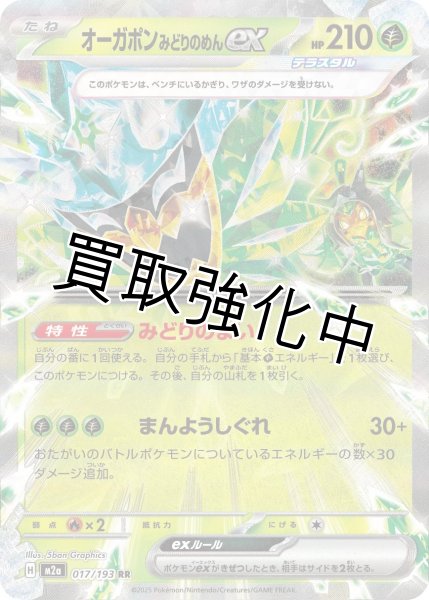 画像1: オーガポン みどりのめんex 【RR】{017/193} [M2a] (1)