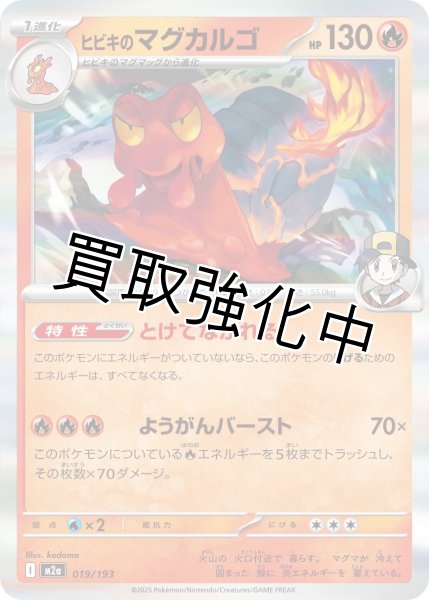 画像1: ヒビキのマグカルゴ {019/193} [M2a] (1)