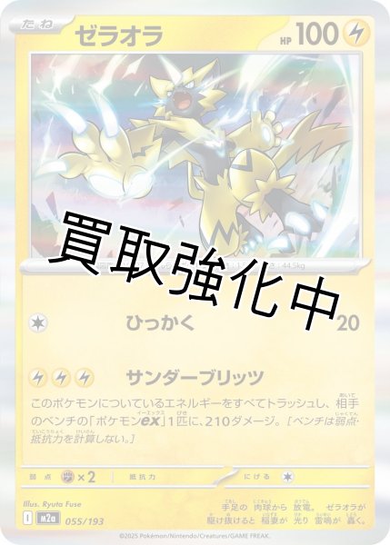 画像1: ゼラオラ {055/193} [M2a] (1)