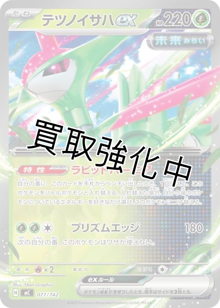 画像1: テツノイサハex {077/742} [MC] (1)