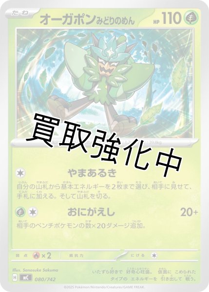 画像1: オーガポン みどりのめん {080/742} [MC] (1)