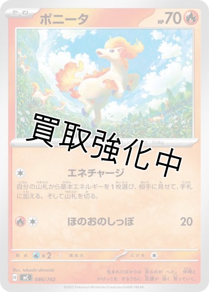 画像1: ポニータ {086/742} [MC] (1)