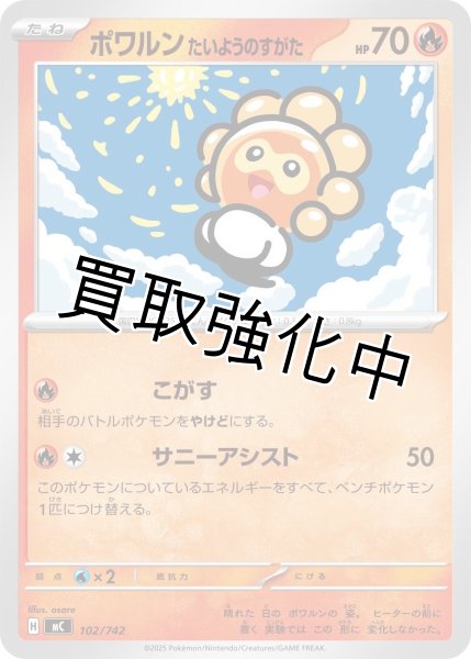 画像1: ポワルン たいようのすがた {102/742} [MC] (1)