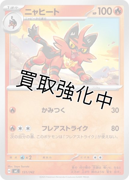 画像1: ニャヒート {131/742} [MC] (1)