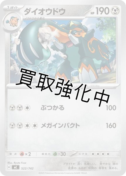 画像1: ダイオウドウ {522/742} [MC] (1)