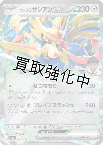 画像1: ホップのザシアンex {527/742} [MC] (1)