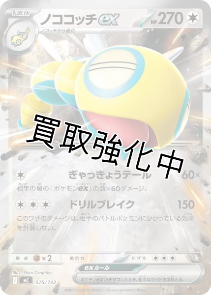 画像1: ノココッチex {575/742} [MC] (1)