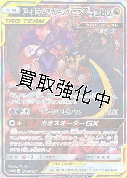 画像1: アーゴヨン＆アクジキングGX(SA)【SR】{102/095} [sm12] (1)