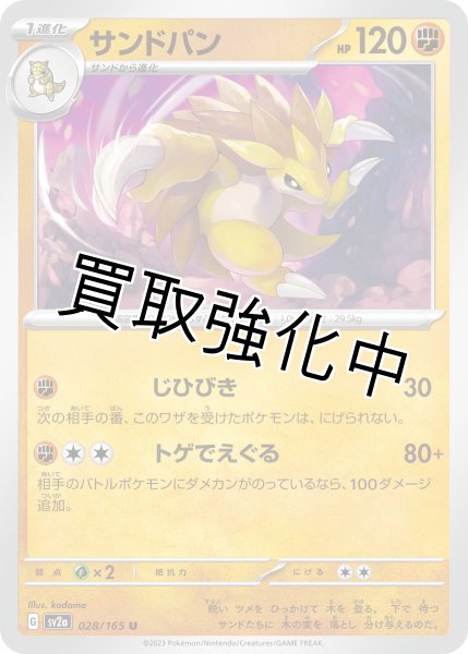 画像1: サンドパン【U】(028/165) (1)
