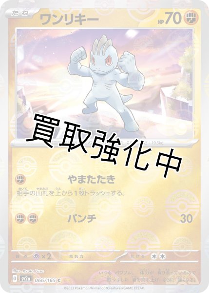 画像1: ワンリキー(ミラー)【C】(066/165) (1)