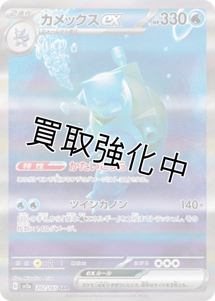 画像1: カメックスex【SAR】(202/165) (1)