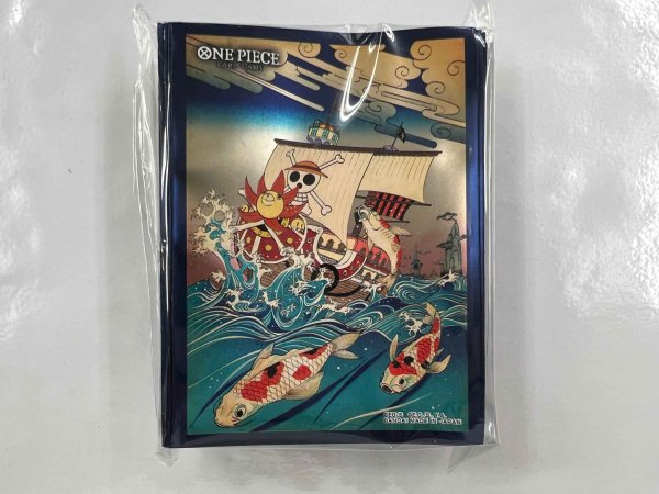 画像1: 【10枚】 カードスリーブ デッキシールド 1st anniversary English Version 「英語版 1周年記念商品」 ワンピースカード one-piece カードゲーム プレミアムバンダイ (1)
