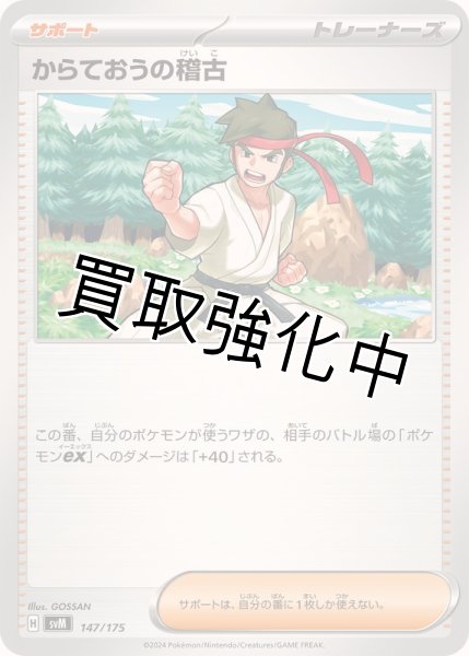 画像1: 【状態B】からておうの稽古【森/赤鉢巻/右手グー】{147/175} [SVM] (1)