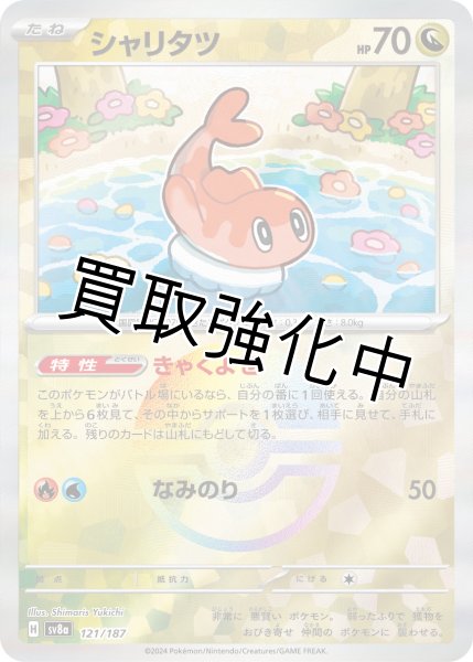 画像1: 【状態B】《マスターボールミラー》シャリタツ【きゃくよせ】｛121/187｝［SV8a］ (1)