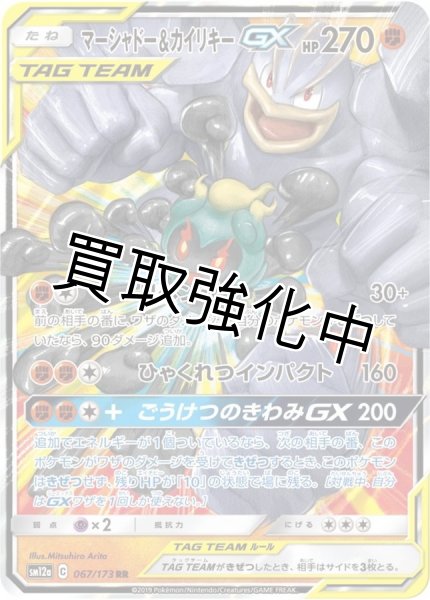 画像1: マーシャドー＆カイリキーGX【RR】{067/173} [sm12a] (1)
