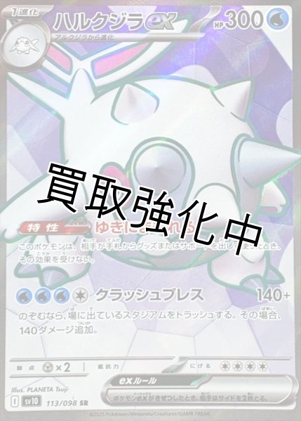 画像1: 【状態B】ハルクジラex【SR】{113/098} [sv10] (1)