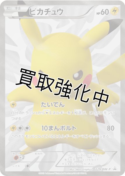 画像1: 【PSA10鑑定済】ピカチュウ【P】{229/BW-P} (1)