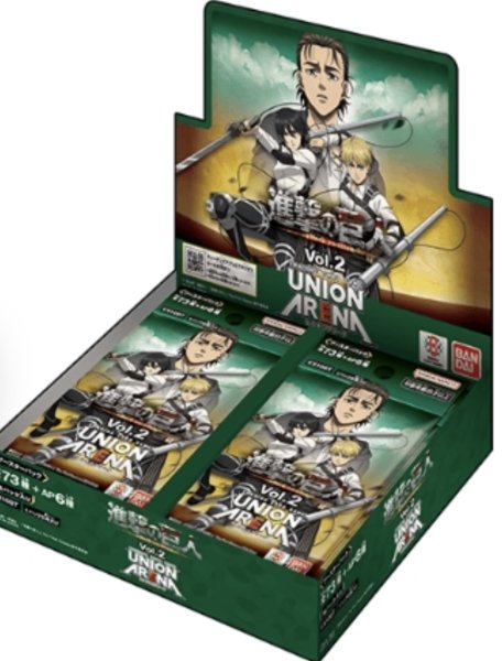 画像1:  【BOX販売】進撃の巨人 Vol.2 【EX10BT】    UNION ARENA  ユニオンアリーナ (1)