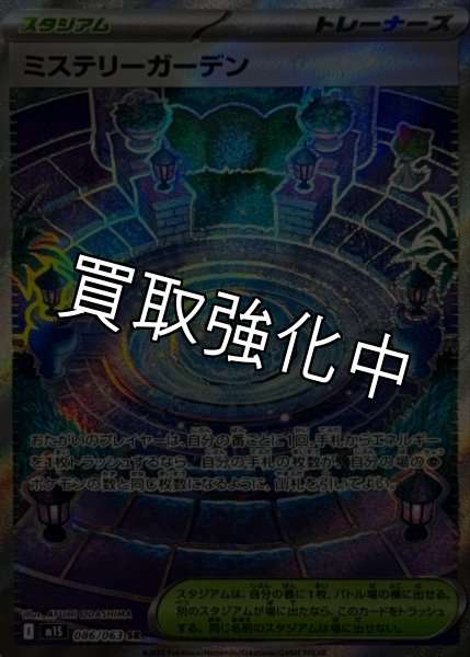画像1: 【状態B】ミステリーガーデン【SR】{086/063} [M1S] (1)