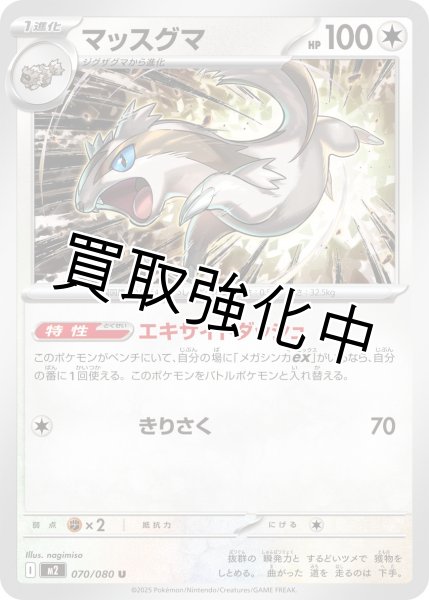 画像1: マッスグマ 【U】{070/080} [M2] (1)