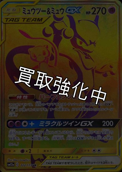 画像1: 【PSA10鑑定済】ミュウツー＆ミュウGX【UR】{222/173} [sm12a] (1)
