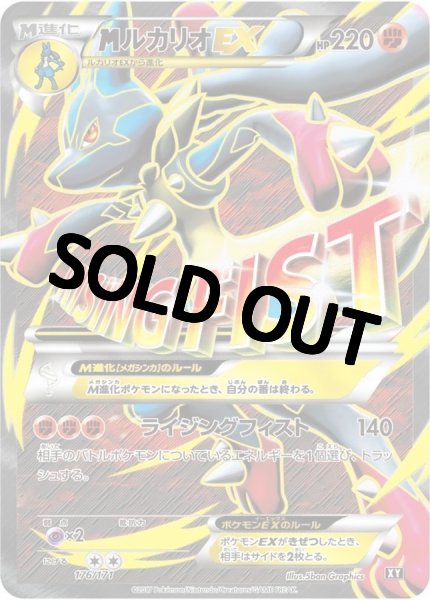 画像1: 【PSA10鑑定済】MルカリオEX(SR仕様) {176/171} [XY] (1)