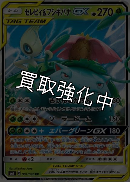 画像1: セレビィ＆フシギバナGX【RR】{001/095} [sm9] (1)