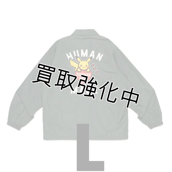 画像1: L   ヒューマンメイド ポケモン コラボ  ジャケット　グリーン (1)