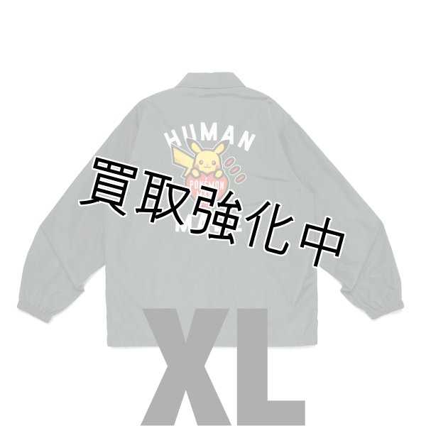 画像1: XL  ヒューマンメイド ポケモン コラボ  ジャケット　グリーン (1)
