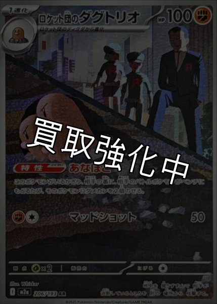 画像1: ロケット団のダグトリオ【AR】{206/193} [M2a] (1)