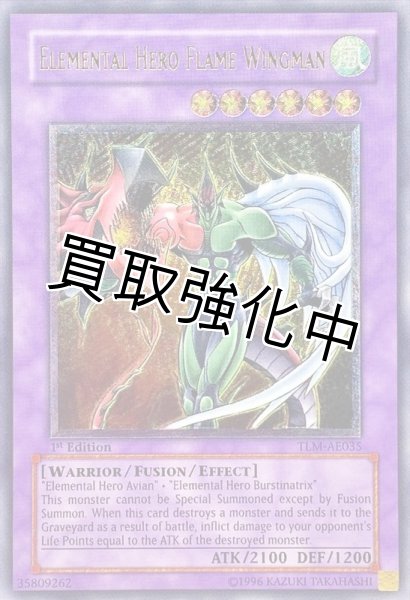 画像1: 【PSA10鑑定済】「旧アジア」 EHEROフレイムウィングマン【レリーフ】{TLM-AE035} (1)