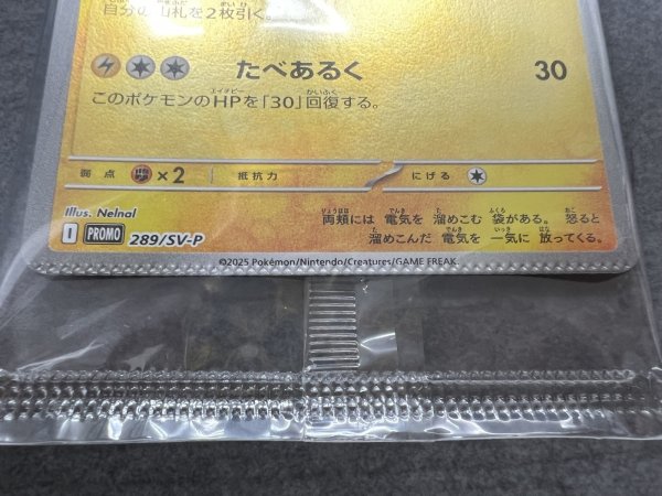 画像2: 【未開封/裁断エラー品】 フクオカのピカチュウ【P】{289/SV-P} ※画像要確認 (2)