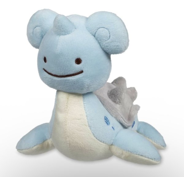 画像1: ［ぬいぐるみキーホルダー］ へんしんメタモン［ラプラス］【中国ポケモンセンター限定】 (1)