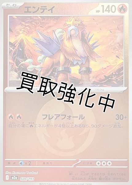 画像1: エンテイ(炎エネルギーミラー) [M2a]【-】{020/193} (1)