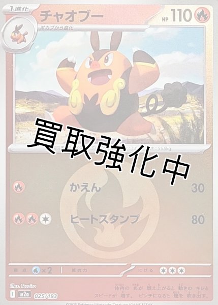 画像1: チャオブー(炎エネルギーミラー) [M2a]【-】{025/193} (1)