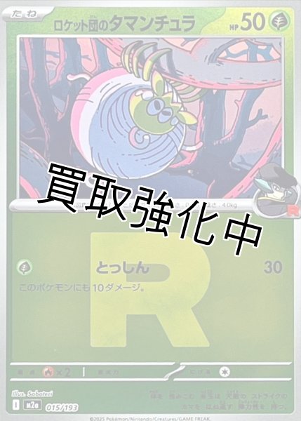 画像1: ロケット団のタマンチュラ(R団ミラー) [M2a]【-】{015/193} (1)