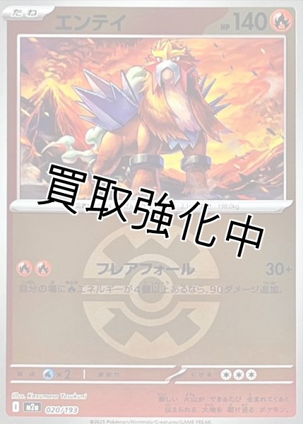 画像1: エンテイ(クイックボールミラー) [M2a]【-】{020/193} (1)