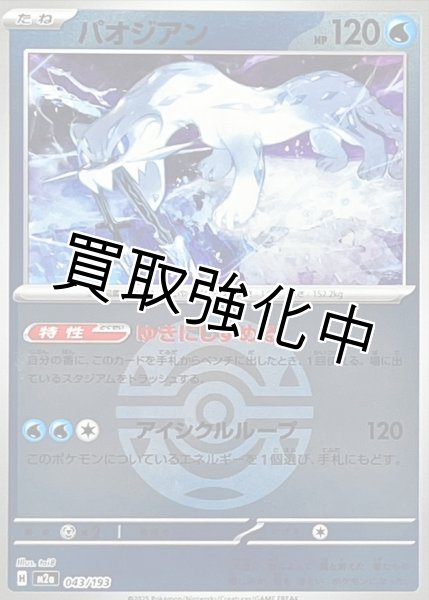 画像1: パオジアン(ダークボールミラー) [M2a]【-】{043/193} (1)