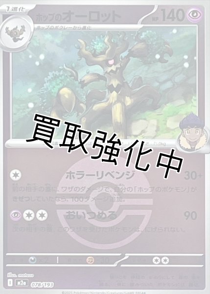 画像1: ホップのオーロット(モンスターボールミラー) [M2a]【-】{078/193} (1)