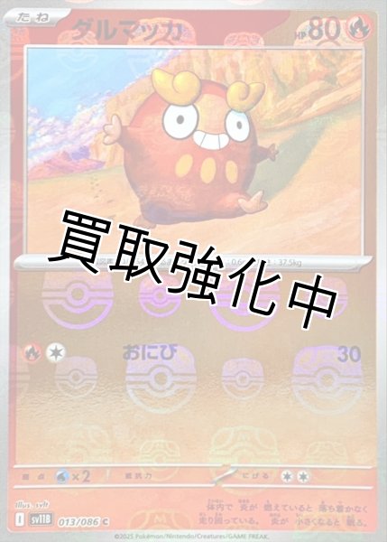 画像1: ダルマッカ(マスターボールミラー)【C】{013/086}[SV11B] (1)