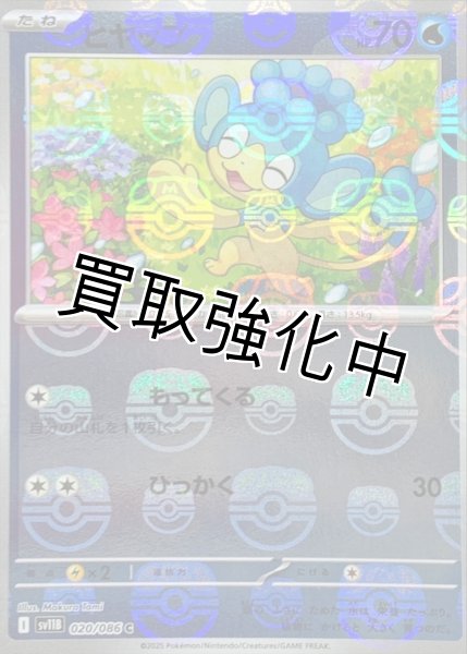 画像1: ヒヤップ(マスターボールミラー)【C】{020/086}[SV11B] (1)