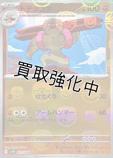 画像1: ドテッコツ(マスターボールミラー)【C】{051/086}[SV11B] (1)