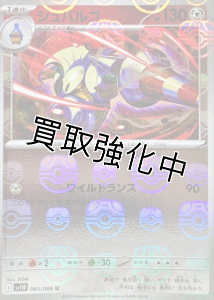 画像1: シュバルゴ(マスターボールミラー)【U】{065/086}[SV11B] (1)