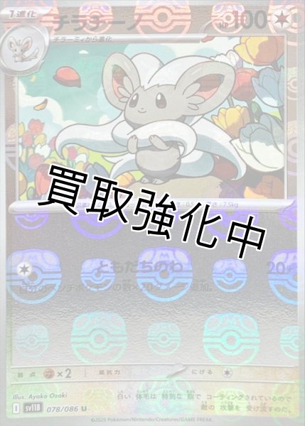 画像1: チラチーノ(マスターボールミラー)【U】{078/086}[SV11B] (1)