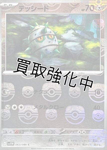 画像1: テッシード(マスターボールミラー)【C】{063/086}[SV11W] (1)