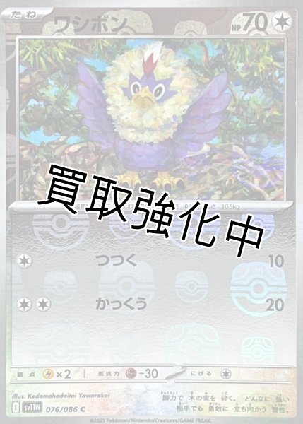 画像1: ワシボン(マスターボールミラー)【C】{076/086}[SV11W] (1)