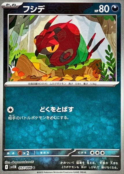画像1: フシデ(モンスターボールミラー)【C】{057/086}[SV11B] (1)
