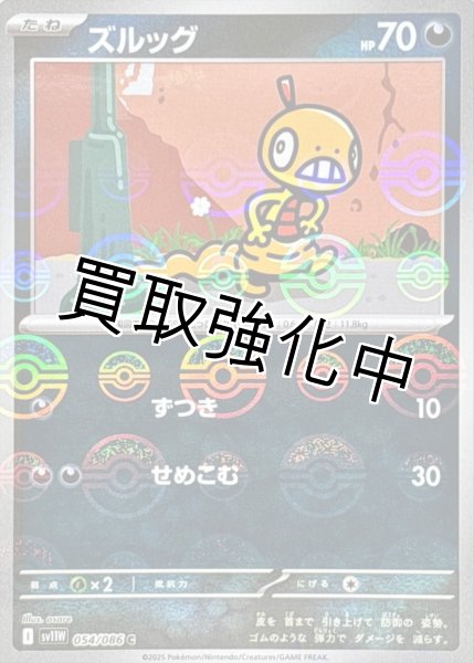 画像1: ズルッグ(モンスターボールミラー)【C】{054/086}[SV11W] (1)