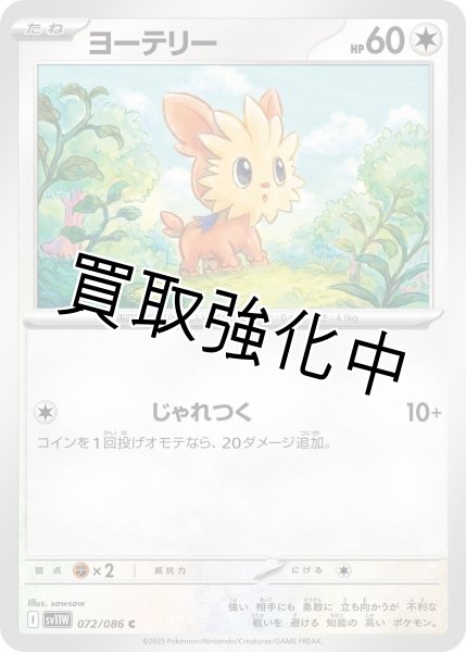 画像1: ヨーテリー【C】{072/086}[SV11W] (1)