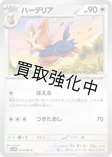 画像1: ハーデリア【C】{073/086}[SV11W] (1)